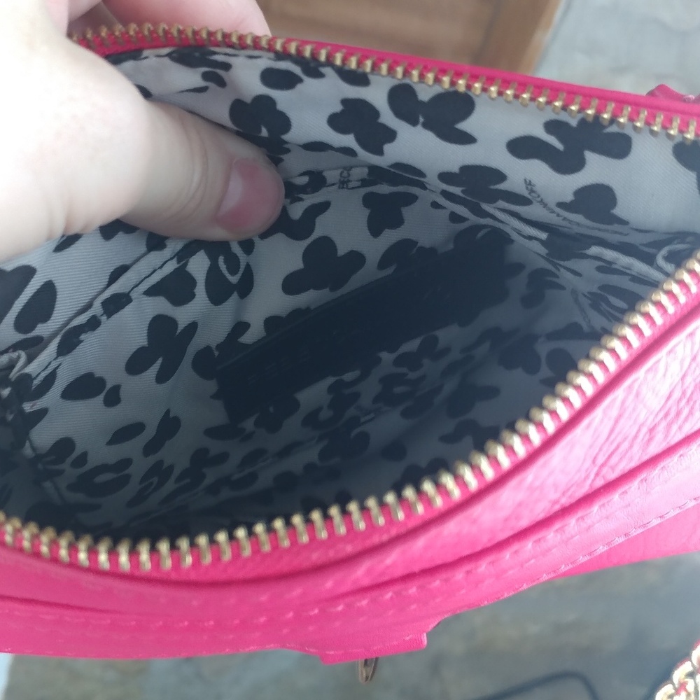 Rebecca Minkoff Red Gold Mini Mac Purse - Picture 7 of 8